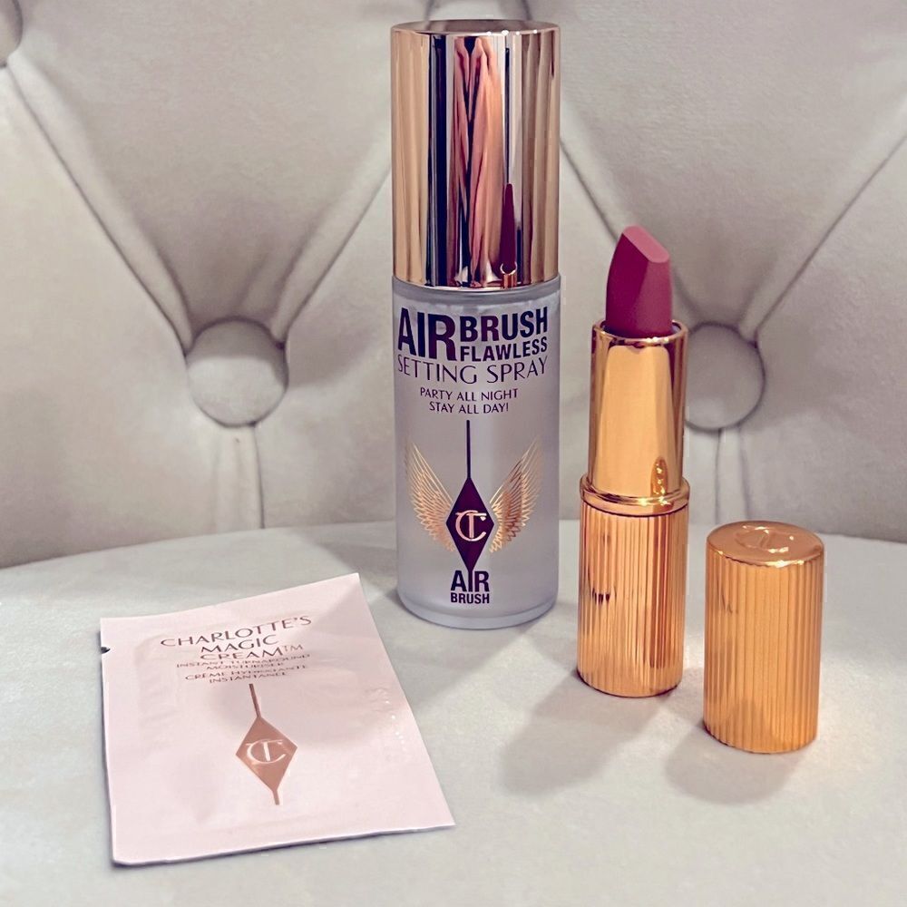 Charlotte Tilbury Flawless Look Set Pillow Talk, NEW NWB